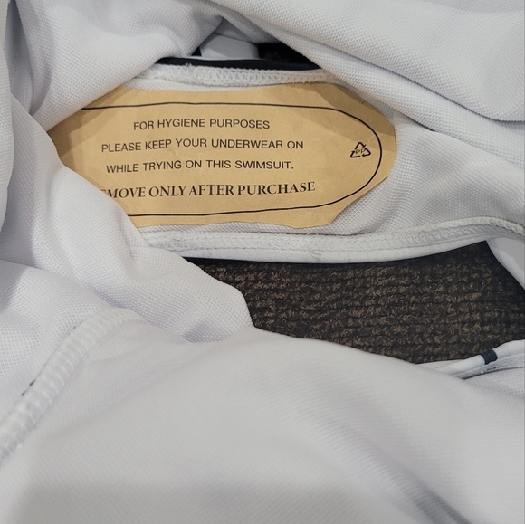 Tempotrek Maternity Swimsuit One Piece Elegant V Neck Pregnancy Swimwear Tie XXL - Picture 6 of 9